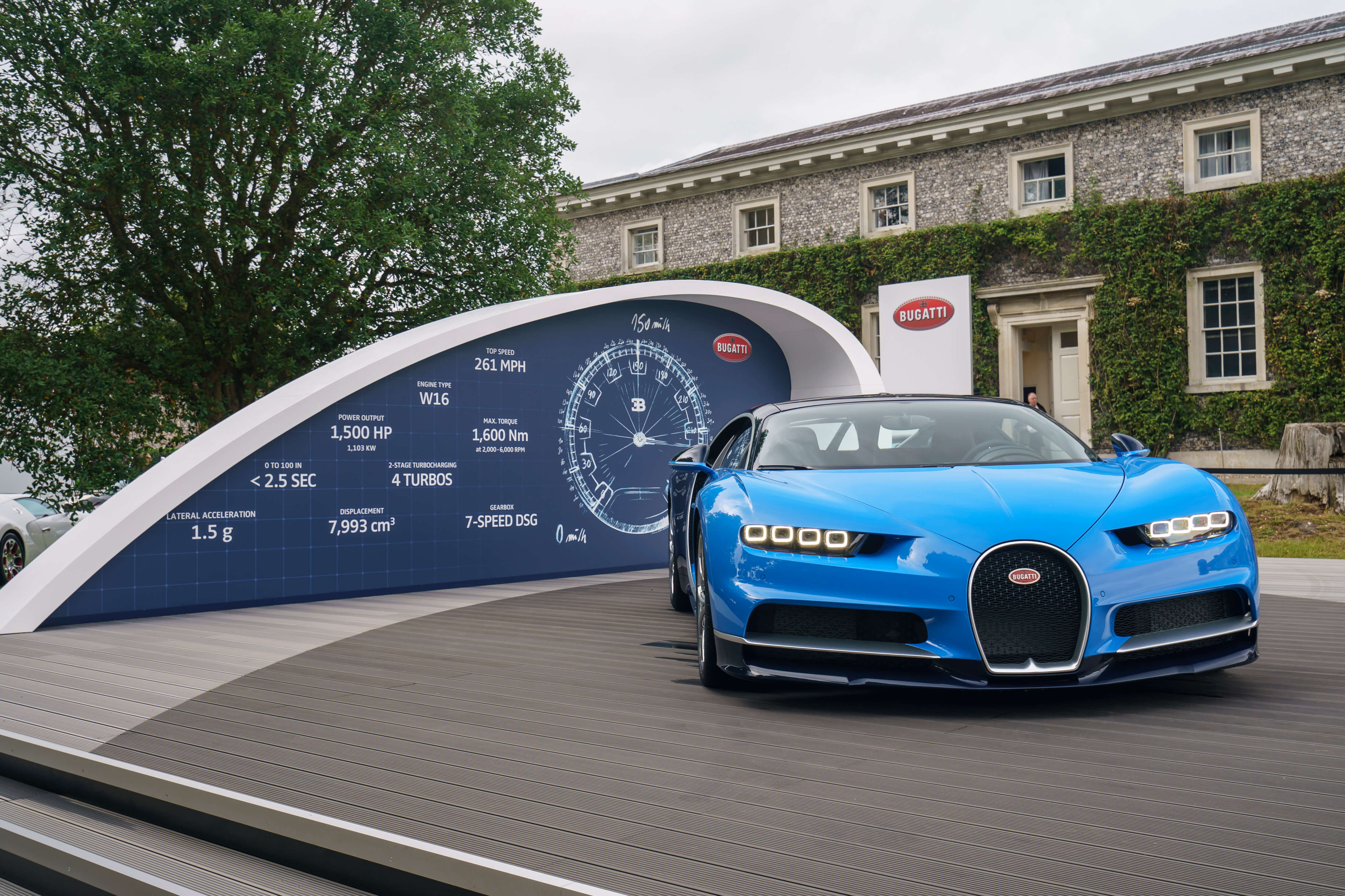 Bugatti makes an impressive appearance at the Goodwood Festival of Speed 2017