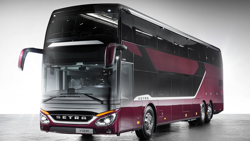new Setra S 531 DT double-decker bus