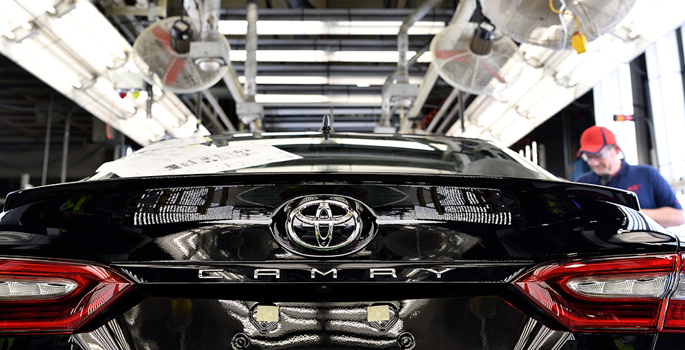 Toyota Kentucky launches production of cutting-edge Camry
