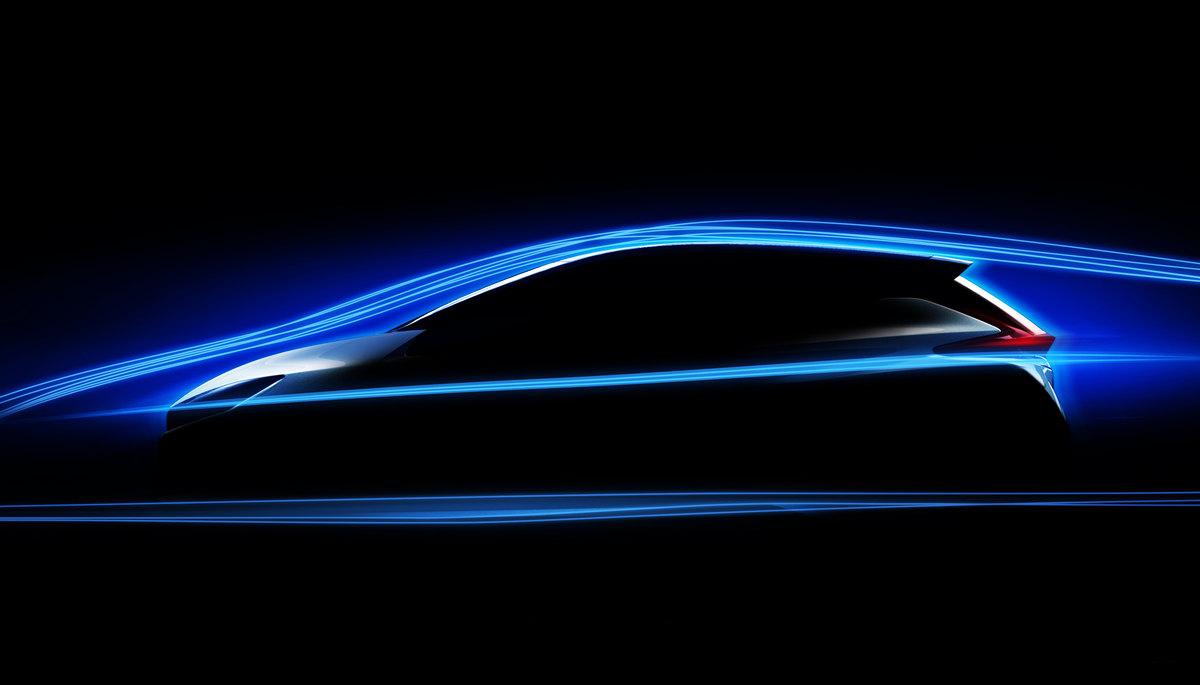 The new Nissan LEAF will feature improved aerodynamic design