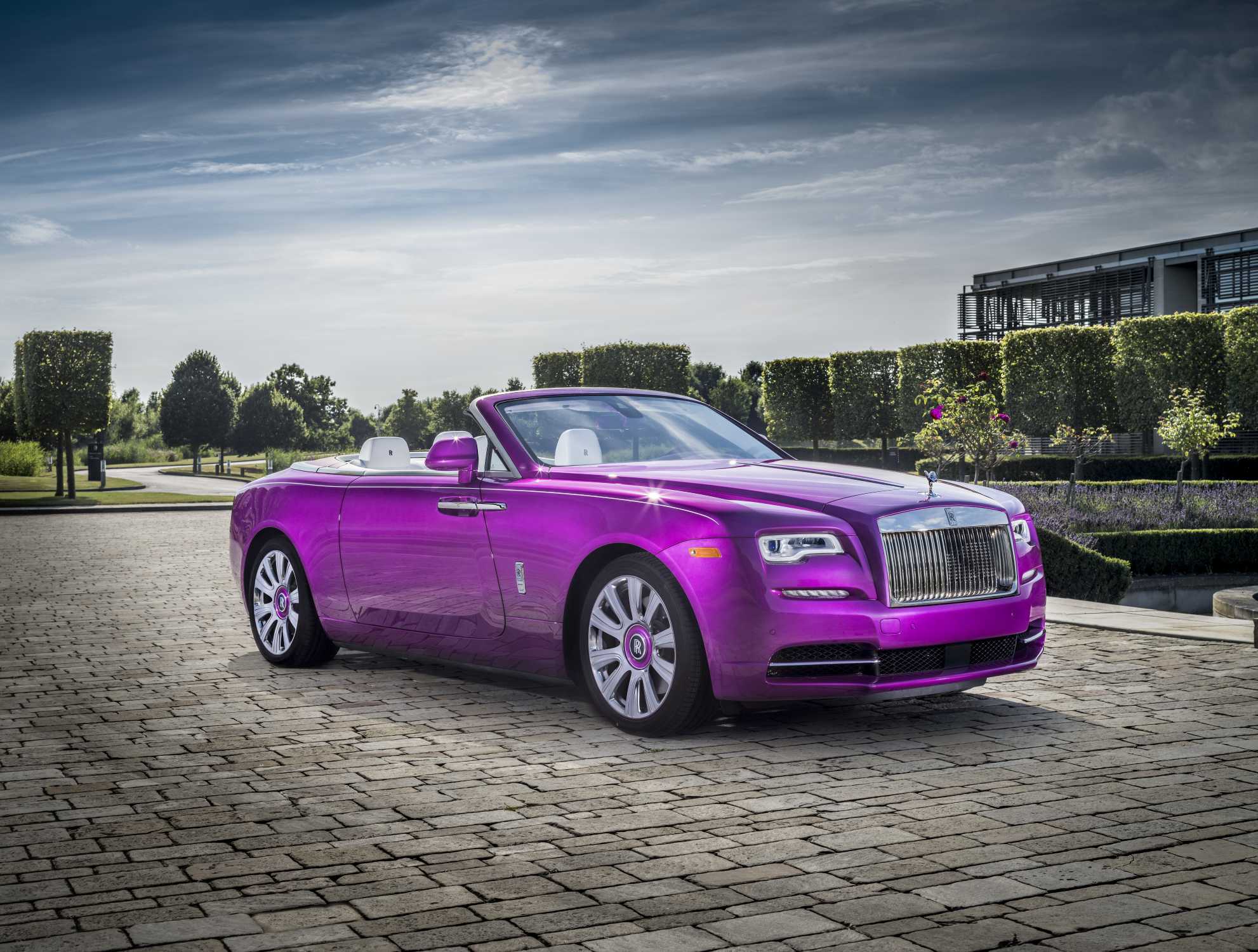 Rolls-Royce Motor Cars Delivers On A Bespoke Color Challenge Stemming From A Beautiful Flower