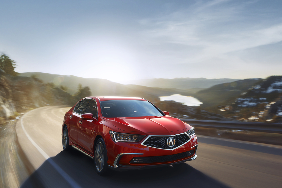 Acura Reveals Striking New Design for 2018 Acura RLX; Debut Set for Monterey Automotive Week