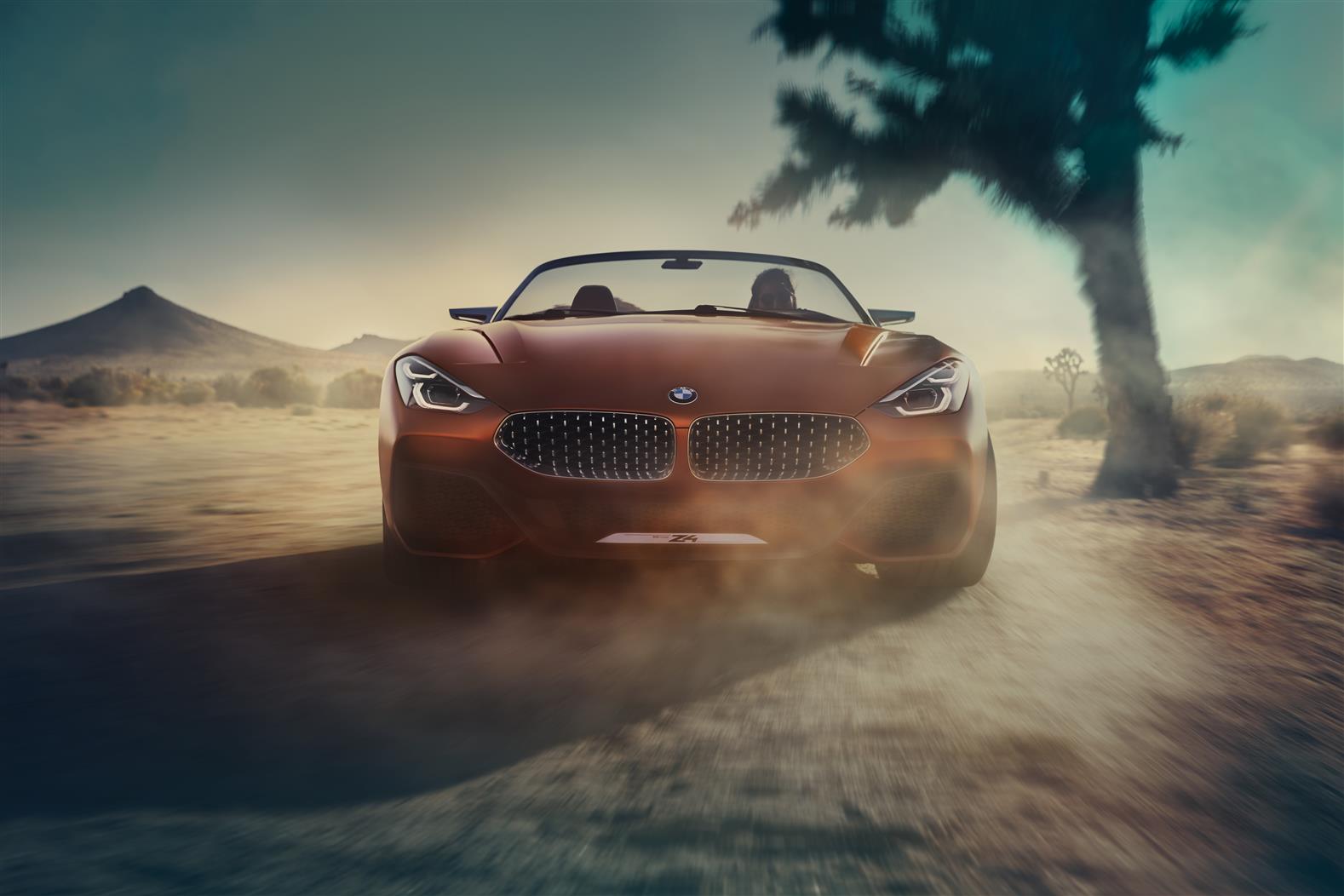 The BMW Concept Z4. Freedom on four wheels.
