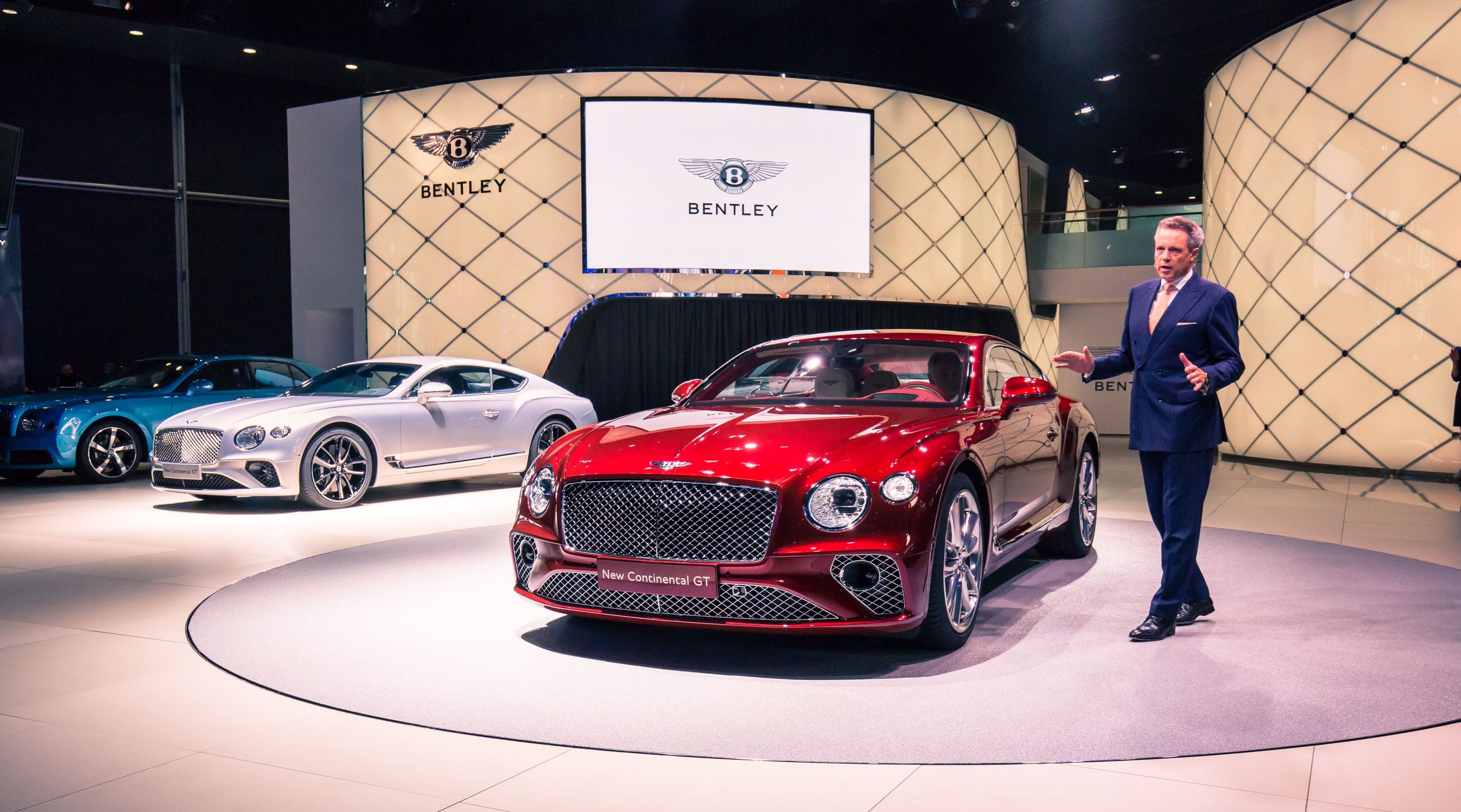 The all-new Continental GT made its global debut at the IAA 2017 in Frankfurt