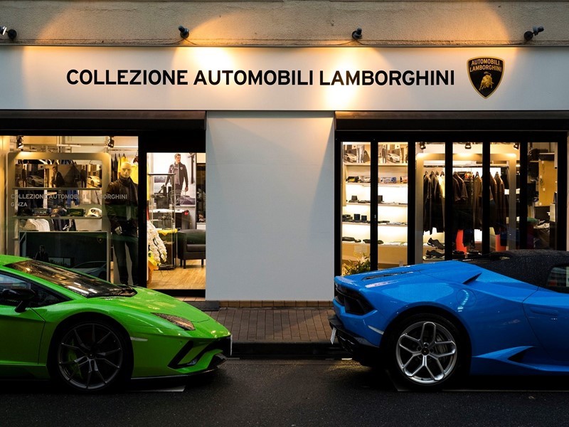 Lamborghini opens its first official store in Japan