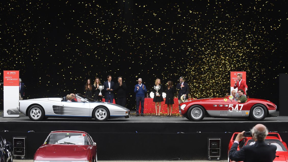 Ferrari Celebrates 70 Years Of History At Fiorano