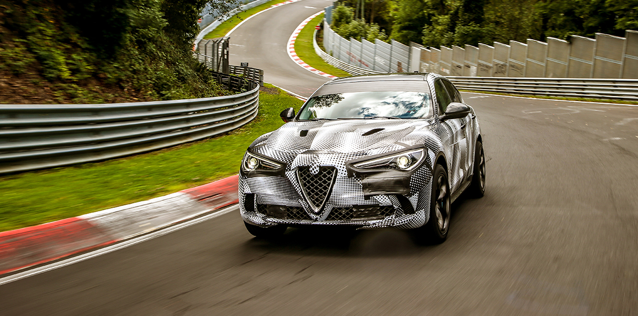 Alfa Romeo Stelvio Quadrifoglio Claims Title of World’s Fastest Production SUV with Record Nürburgring Lap Time