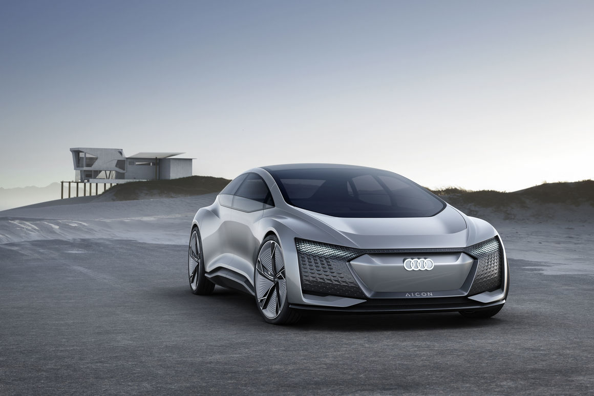 Audi Aicon concept car – autonomous on course for the future