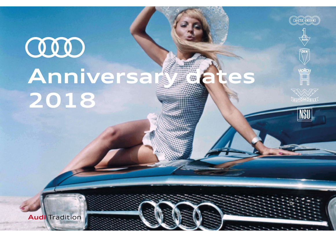 Audi Anniversary Dates 2018