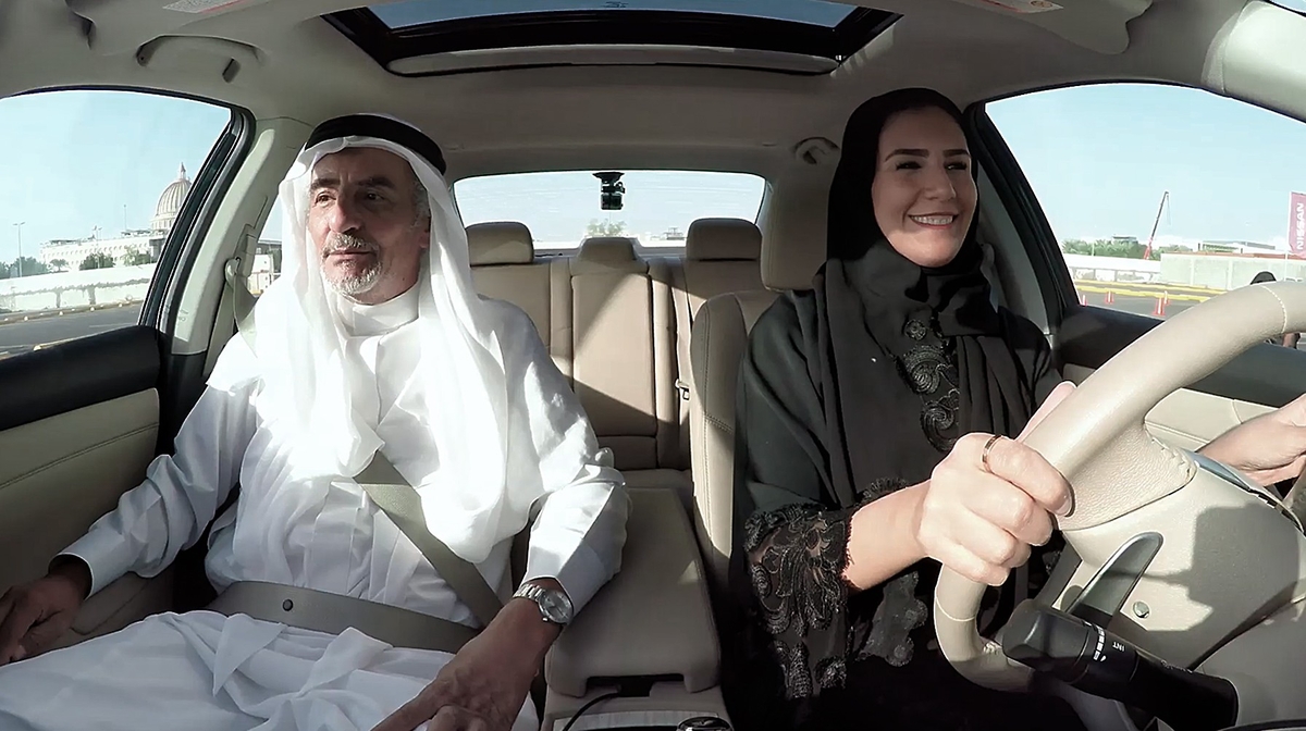Nissan puts Saudi women behind the wheel with surprise instructors