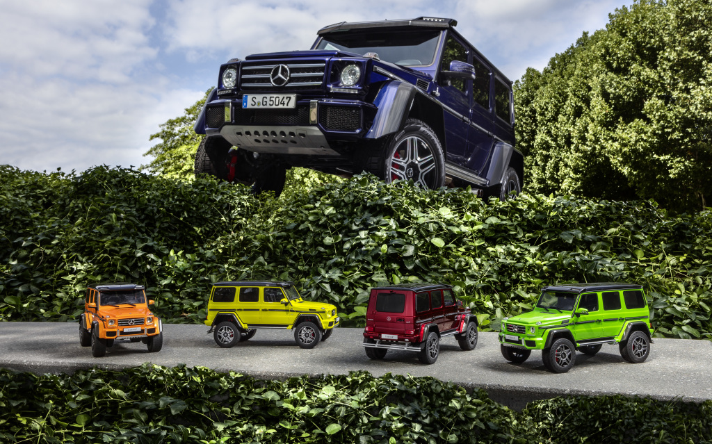 Extreme G-Class Model now available in 1:18: Extreme colours for the extreme G